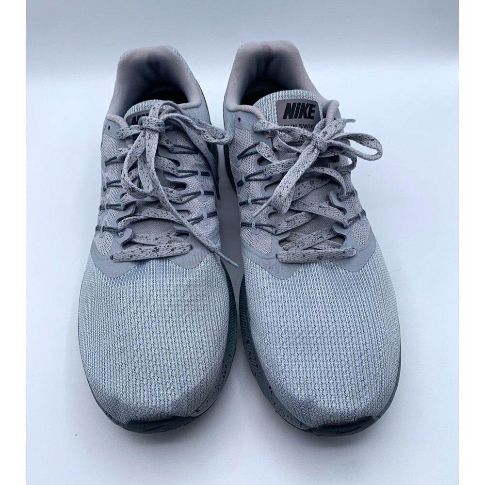 Nike Run Swift Men's Gray/Black Lace-Up Low Top Sneakers US 13 BV1159-001